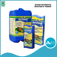 Load image into Gallery viewer, JBL Acclimol 100/250ml/5L (Stress Coat w/ Vitamins) Fish &amp; Aquatic