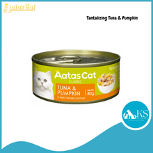 Load image into Gallery viewer, Aatas Cat Tantalizing Tuna Assorted Flavors 80g x 24 (1 Carton) (No Mix) Cat Wet Food