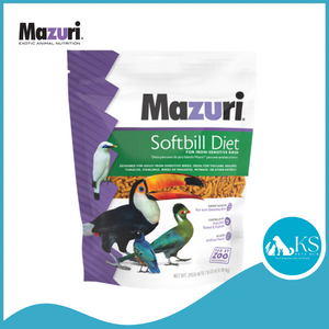 Mazuri Zulife Soft-Bill Diet for Low Iron Sensitive Birds 2lb/15lb