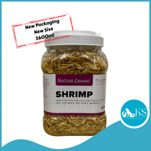 Load image into Gallery viewer, Nature Grains! Shrimp 550ml / 2600ml Bird Fish Feed