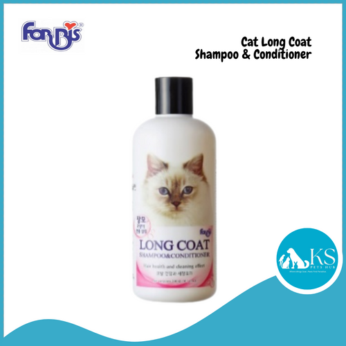 Forcans Forbis Long Coat Cat Shampoo & Conditioner 300ml For Cats