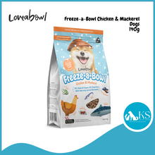 Load image into Gallery viewer, Loveabowl Freeze-a-Bowl Chicken &amp; Mackerel for Dogs 140g / 425g