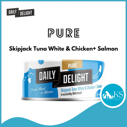 Daily Delight Pure Chicken Salmon 80g