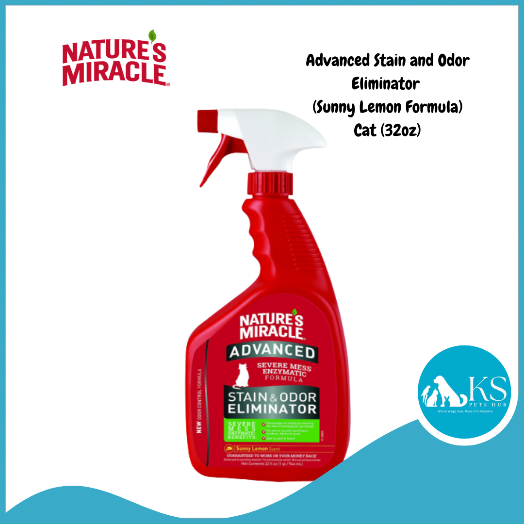 Nature's Miracle Advanced Stain and Odor Eliminator (Sunny Lemon