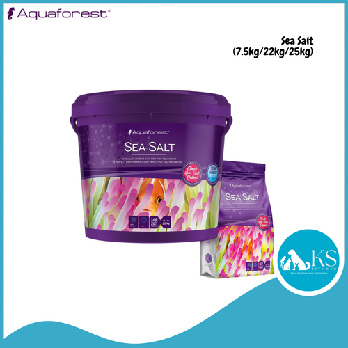 Aquaforest Sea Salt (7.5/22/25kg) Fish & Aquatic