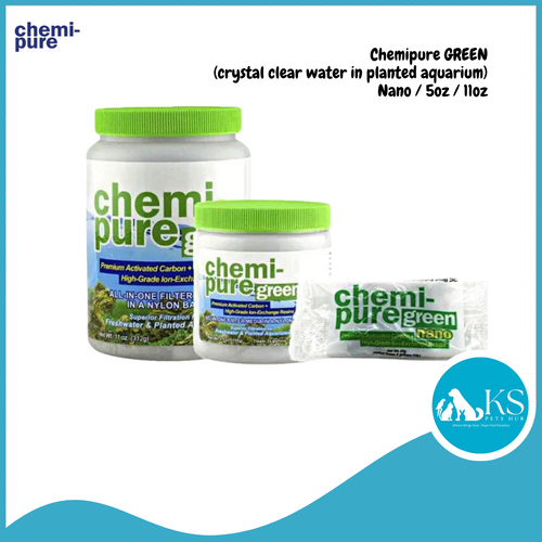 BOYD Chemipure GREEN (crystal clear water in planted aquarium) Nano / 5oz / 11oz Fish & Aquatic