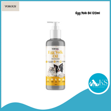Load image into Gallery viewer, Vorous Wellness Oil for Cats &amp; Dogs (120ml) Egg Yolk / Salmon / Sardine &amp; Krill