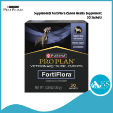 Load image into Gallery viewer, Purina Pro Plan Veterinary Supplements FortiFlora Probiotics Canine / Feline Health Supplement 30g (30 sachets)