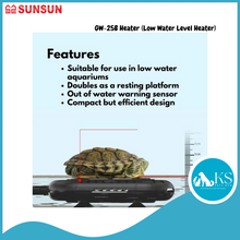 Load image into Gallery viewer, SUNSUN GW-25B Heater (Low Water Level Heater) Fish &amp; Aquatic