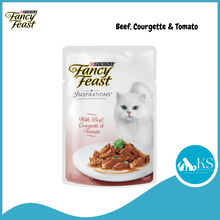 Load image into Gallery viewer, Purina Fancy Feast Inspiration Cat Wet Food Pouch 70g - Assorted Flavors
