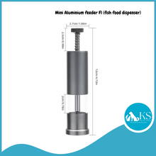 Load image into Gallery viewer, AQUAPRO Mini Aluminium feeder F1 (fish food dispenser) Fish &amp; Aquatic