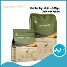 Load image into Gallery viewer, Nurture Pro Bliss for Dogs of All Life Stages (Pork with Fish Oil) (1.8kg/ 5.7kg/ 11.8kg)