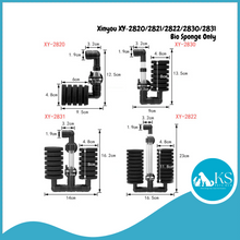 Load image into Gallery viewer, Xinyou Filter Air Pump XY-2820/2821/2822/2830/2831 Bio Sponge Filter (Tube) Fish &amp; Aquatic