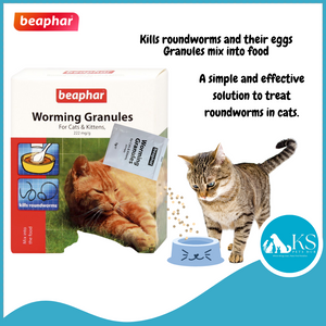 Beaphar Worm Granules 4 x 1g For Cats