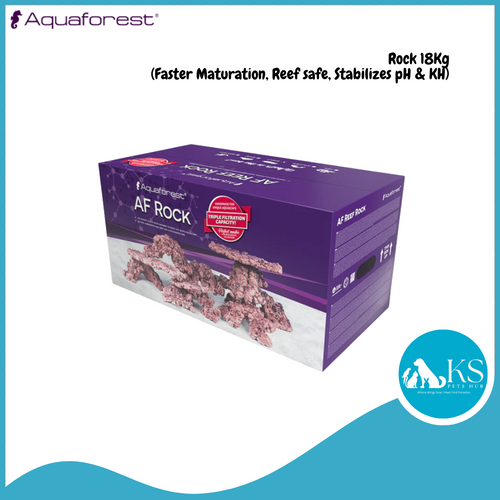 Aquaforest Rock 18Kg (Faster Maturation, Reef safe, Stabilizes pH & KH) Fish & Aquatic