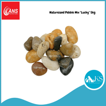 Load image into Gallery viewer, ANS Naturesand Pebble Mix &quot;Lucky&quot; 5kg Fish &amp; Aquatic