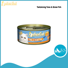 Load image into Gallery viewer, Aatas Cat Tantalizing Tuna Assorted Flavors 80g x 24 (1 Carton) (No Mix) Cat Feed