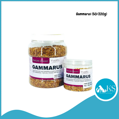 Nature Grains! Gammarus (50g/220g) Small Animals Aquatic Fish Treats