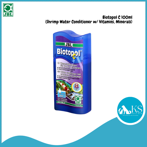 JBL Biotopol C 100ml (Shrimp Water Conditioner w/ Vitamins, Minerals) Fish & Aquatic