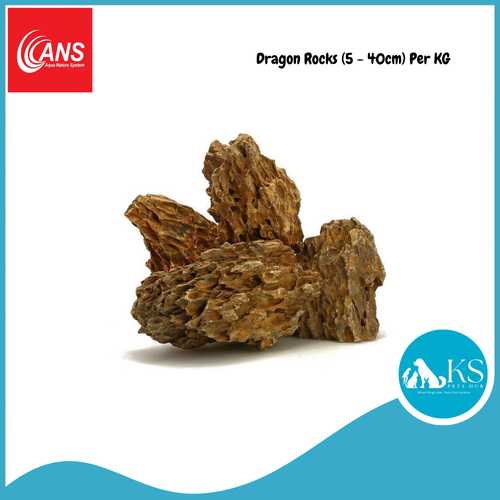 ANS Dragon Rocks (5 - 40cm) Per KG Fish & Aquatic