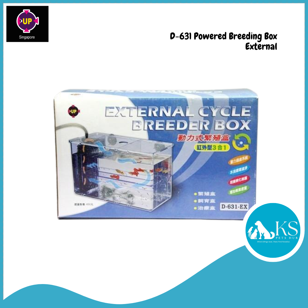UP AQUA D-631 Powered Breeding Box Fish Aquatic – KS Pets Hub - Main Image