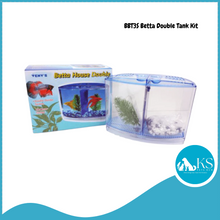 Load image into Gallery viewer, VENY BBT2S Betta-Bow/BBT3S Betta Double/BBT4S Triple Betta Tank Fish &amp; Aquatic