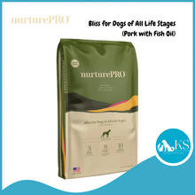 Load image into Gallery viewer, Nurture Pro Bliss for Dogs of All Life Stages (Pork with Fish Oil) (1.8kg/ 5.7kg/ 11.8kg)