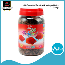 Load image into Gallery viewer, AquaMaster Fish Colour Red Parrot (388g/1088g) With Natto Probiotics Fish Food