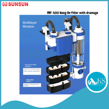 Load image into Gallery viewer, SUNSUN YBF-500 Hang On Filter With Drainage Fish &amp; Aquatic