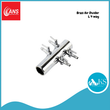 Load image into Gallery viewer, ANS Brass Air Divider (M/L) 4 ways to 18 ways Fish &amp; Aquatic