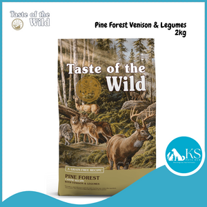 Taste of The Wild Pine Forest Canine Dog Recipe with Venison & Legumes 2kg