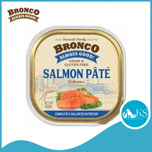 Bronco Pate Wet Tray Canned 100g x 16 Dog Feed