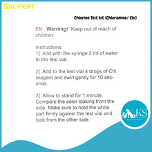 Load image into Gallery viewer, SALIFERT Chlorine Test kit (Chloramine/ Chl) For Fresh Water Fish &amp; Aquatic