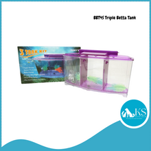 Load image into Gallery viewer, VENY BBT2S Betta-Bow/BBT3S Betta Double/BBT4S Triple Betta Tank Fish &amp; Aquatic