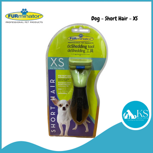 Furminator Deshedding Tool Dog Short Hair - XS