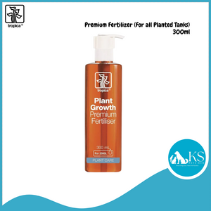 TROPICA Premium Fertilizer (For all Planted Tanks) 125ml/ 300ml/ 750ml/ 5L Fish & Aquatic