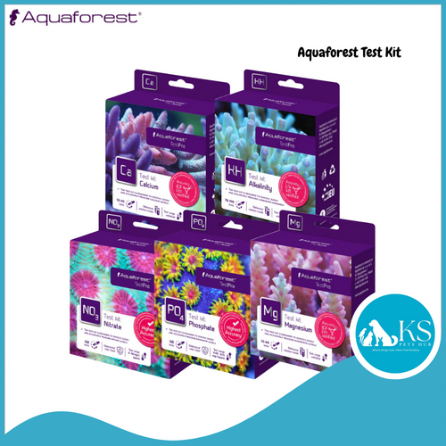 Aquaforest Alkalinity (TestPro KH)/Magnesium (TestPro Mg)/Calcium (TestPro Ca)/Phosphate (TestPro PO4)/Nitrate (TestPro NO3) Fish & Aquatic