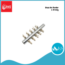 Load image into Gallery viewer, ANS Brass Air Divider (M/L) 4 ways to 18 ways Fish &amp; Aquatic