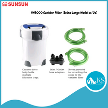 Load image into Gallery viewer, SUNSUN HW3000 Canister Filter (Extra Large Model w/UV) Fish &amp; Aquatic