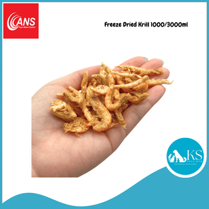 ANS Freeze Dried Krill 1000/3000ml Fish & Aquatic