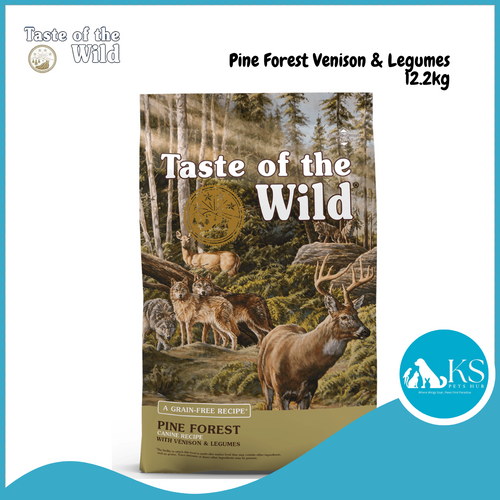 Taste Of the Wild Pine Forest Venison 12.2kg