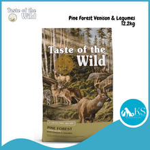 Load image into Gallery viewer, Taste of The Wild Pine Forest Canine Dog Recipe with Venison &amp; Legumes 2kg / 12.2kg Dog Feed