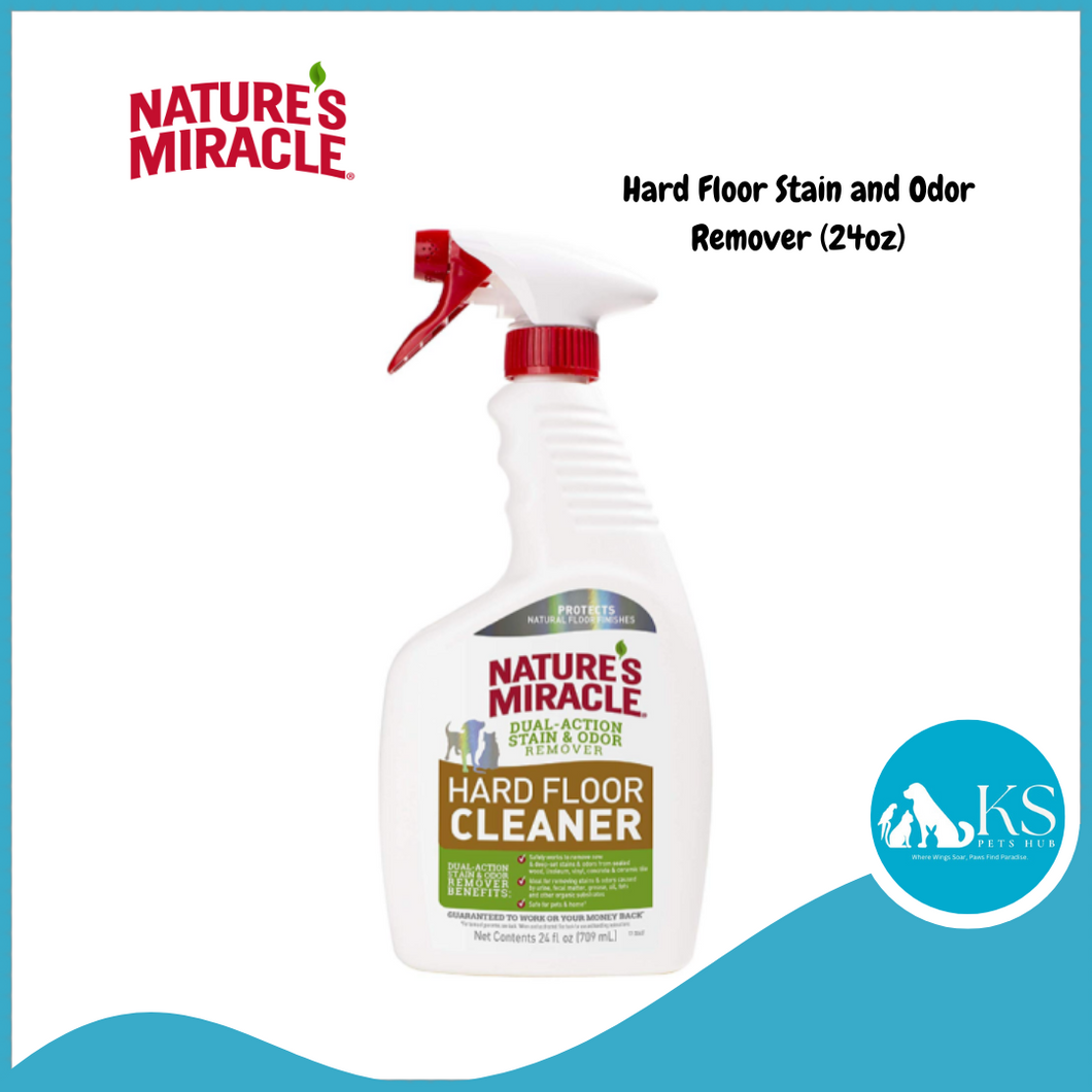Nature's Miracle Hard Floor Stain and Odor Remover (24oz)