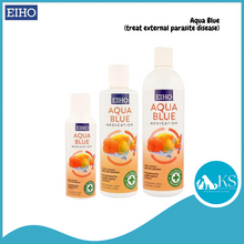 Load image into Gallery viewer, EIHO Aqua Blue (treat external parasite disease) 120ml / 250ml / 500ml Fish &amp; Aquatic