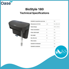 Load image into Gallery viewer, Oase BioStyle Hang On Back Filter (75/115/180) Fish &amp; Aquatic