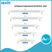 Load image into Gallery viewer, ROXIN Led Aquarium Lamp Colourful led (GX 20cm -65cm) Fish &amp; Aquatic