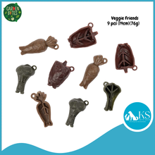 Load image into Gallery viewer, LAROY Garden Bites Veggie Friends 9pcs (14cm) (76g) Small Animal Treats Dental Care Veggie Chews
