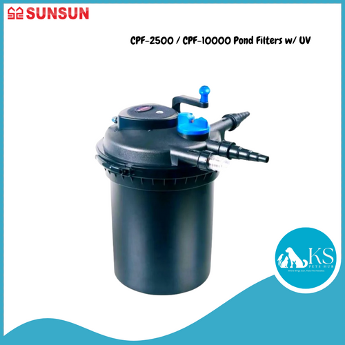 SUNSUN CPF-2500 / CPF-10000 Pond Filters w/ UV Fish & Aquatic