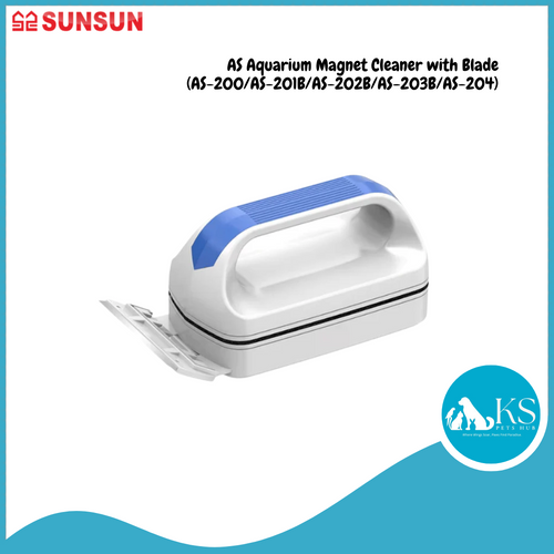 SUNSUN AS Aquarium Magnet Cleaner with Blade Fish & Aquatic ( 5 Sizes)