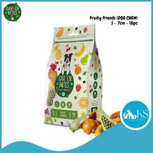 Load image into Gallery viewer, LAROY Garden Bites Fruity friends (DOG CHEW) Gluten‑Free Dental Treats Natural Veggie &amp; Fruit Snacks (S Size)